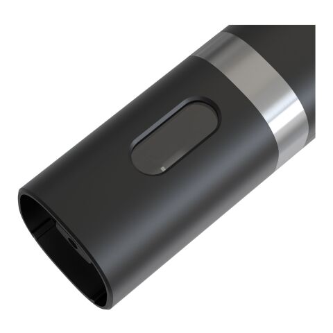 SCX.design K02 elektrisches Salz- und Pfeffermühlen Set mit Leuchtlogo schwarz-silber | ohne Werbeanbringung | Nicht verfügbar | Nicht verfügbar