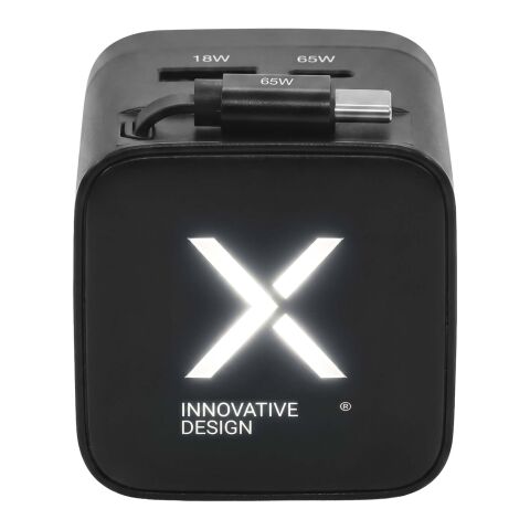 SCX.design T21 65W Reiseadapter schwarz