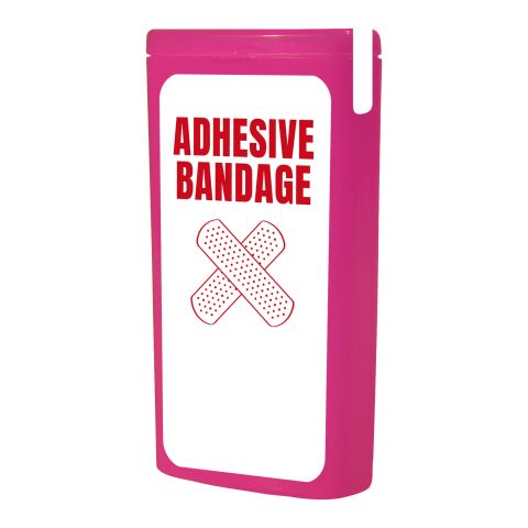 MiniKit Pflaster magenta | Nicht verfügbar | 1-farbiger Digitaler Aufkleber | Vorderseite | 39 mm x 82 mm