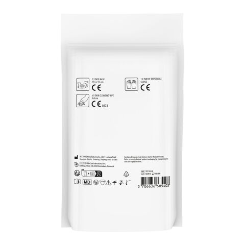 MyKit Schutzset in Papierhülle Weiß | ohne Werbeanbringung | Nicht verfügbar | Nicht verfügbar