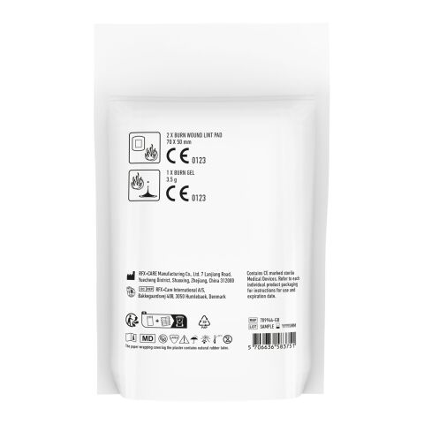 MiniKit Verbrennung in Papierhülle Weiß | ohne Werbeanbringung | Nicht verfügbar | Nicht verfügbar