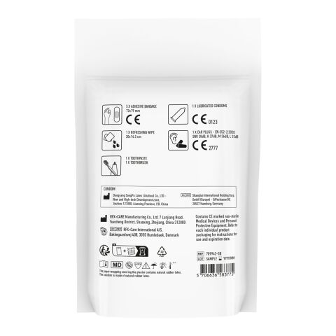 MiniKit Festival in Papierhülle Weiß | ohne Werbeanbringung | Nicht verfügbar | Nicht verfügbar