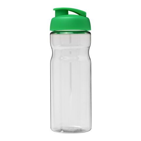 H2O Base® 650 ml Sportflasche mit Klappdeckel transparent-grün | ohne Werbeanbringung | Nicht verfügbar | Nicht verfügbar