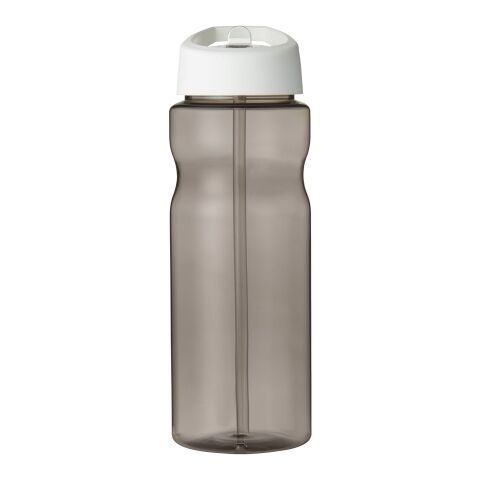 H2O Base® 650 ml Sportflasche mit Ausgussdeckel kohle-weiss | ohne Werbeanbringung | Nicht verfügbar | Nicht verfügbar