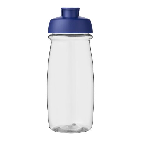H2O Pulse® 600 ml Sportflasche mit Klappdeckel transparent-blau | ohne Werbeanbringung | Nicht verfügbar | Nicht verfügbar