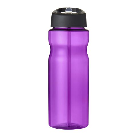 H2O Eco 650 ml Sportflasche mit Ausgussdeckel lila-schwarz | ohne Werbeanbringung | Nicht verfügbar | Nicht verfügbar