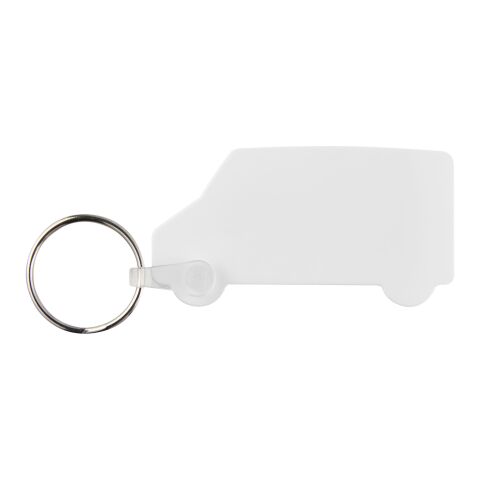 Tait Van Schlüsselanhänger aus recyceltem Material weiß | ohne Werbeanbringung | Nicht verfügbar | Nicht verfügbar