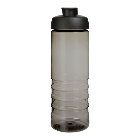 H2O Active® Eco Treble 750 ml Sportflasche mit Klappdeckel kohle-schwarz | ohne Werbeanbringung | Nicht verfügbar | Nicht verfügbar