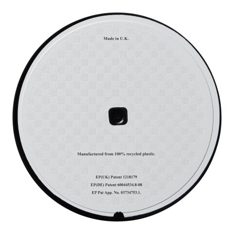 Brite-Mat® runder Untersetzer schwarz | ohne Werbeanbringung | Nicht verfügbar | Nicht verfügbar