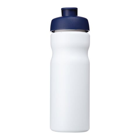 Baseline® Plus 650 ml Sportflasche mit Klappdeckel weiss-blau | ohne Werbeanbringung | Nicht verfügbar | Nicht verfügbar
