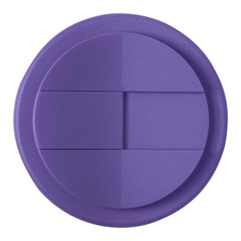 Americano® Espresso 250 ml Isolierbecher mit auslaufsicherem Schraubverschluss transparent-lila | ohne Werbeanbringung | Nicht verfügbar | Nicht verfügbar