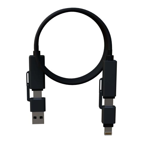 SCX.design C59&nbsp;100 W magnetisches Silikon Ladekabel Standard | schwarz | ohne Werbeanbringung | Nicht verfügbar | Nicht verfügbar