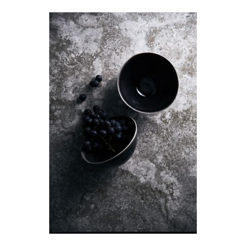 Nomimono Schüssel-Set, 2er-Set schwarz | ohne Werbeanbringung