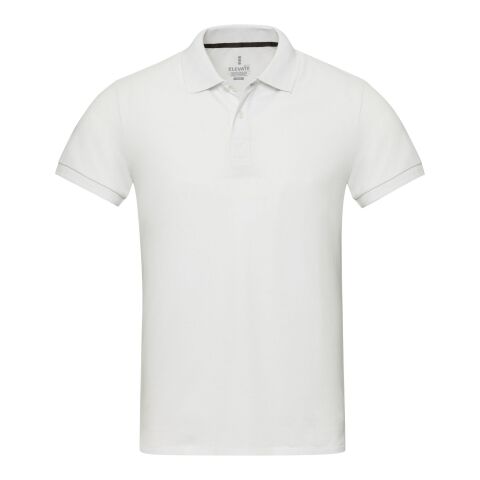 Emerald Polo Unisex aus recyceltem Material Standard | weiß | M | ohne Werbeanbringung | Nicht verfügbar | Nicht verfügbar | Nicht verfügbar