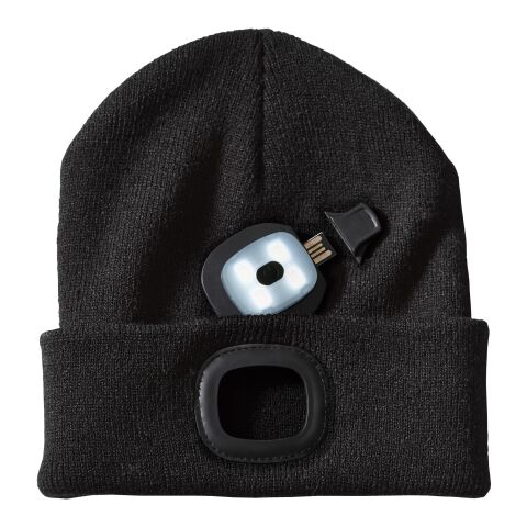 Mighty LED knit beanie, Black schwarz | ohne Werbeanbringung | Nicht verfügbar | Nicht verfügbar | Nicht verfügbar