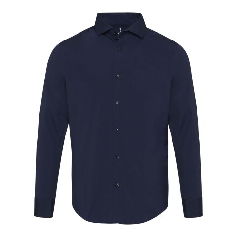 Carnelian Popeline Hemd Standard | Navy Blue | S | ohne Werbeanbringung | Nicht verfügbar | Nicht verfügbar | Nicht verfügbar