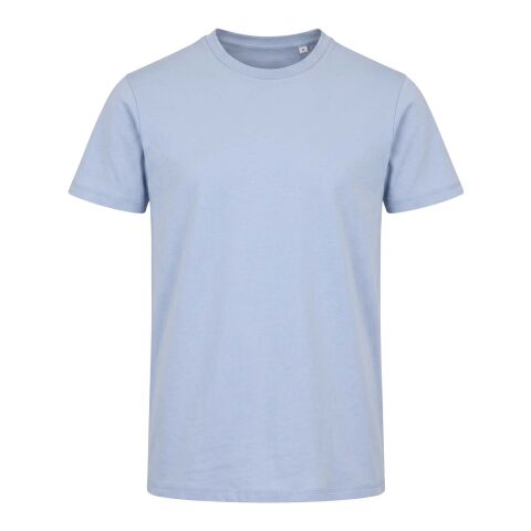 Balfour Kurzärmeliges T-Shirt aus 200 g/m² Bio Baumwolle (OCS), unisex Nebelblau | 4XS