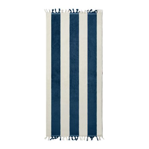 VINGA Valmer Strandtuch 450gr/m² blau-weiß | ohne Werbeanbringung | Nicht verfügbar | Nicht verfügbar | Nicht verfügbar