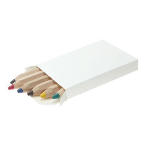 JUMBO Buntstifte, 6er Set, inklusive Rundumdruck ohne Werbeanbringung