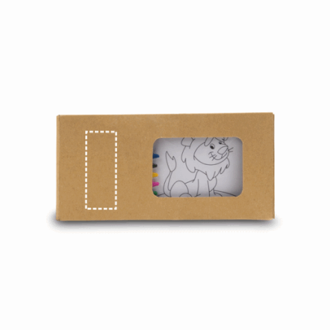 JAGUAR. Malset mit 8 Buntstiften Natur | ohne Werbeanbringung | Nicht verfügbar | Nicht verfügbar | Nicht verfügbar