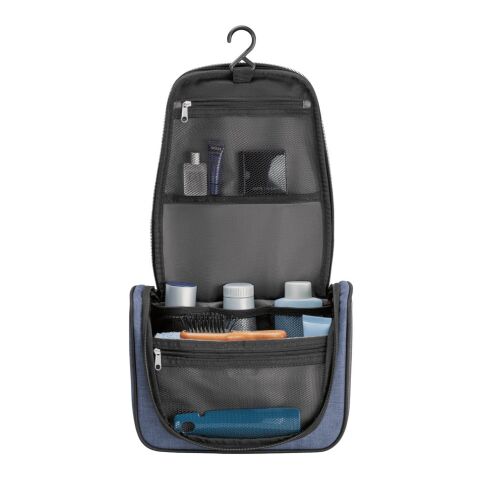 MILLI. Kulturbeutel aus 600D Blau | ohne Werbeanbringung