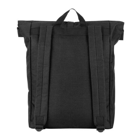 ATENAS. Laptop-Rucksack aus 600D mit 210D Innenfutter 17.3&quot; Schwarz | ohne Werbeanbringung