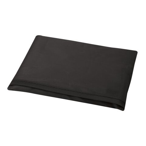 FOLA. Faltbare Tragetasche aus 190T Polyester Schwarz | ohne Werbeanbringung