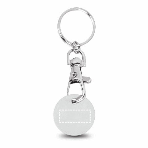 FIDO. Schlüsselanhänger aus Metall Silber | ohne Werbeanbringung | Nicht verfügbar | Nicht verfügbar | Nicht verfügbar