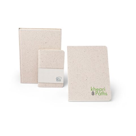 ORGANIC SEMI-RIGID. Notizbuch A5 mit semi-flexiblem Cover aus Elefantendung (80%) Naturhell | ohne Werbeanbringung | Nicht verfügbar | Nicht verfügbar | Nicht verfügbar