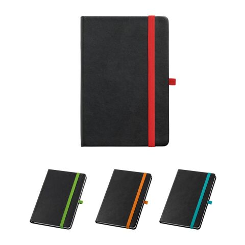 ROTH. A5 Notizbuch aus PU mit linerten Blättern Rot | ohne Werbeanbringung