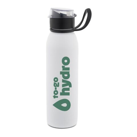 LEMIEUX. Sportflasche aus Edelstahl (90 % recycelt) 670 mL weiß