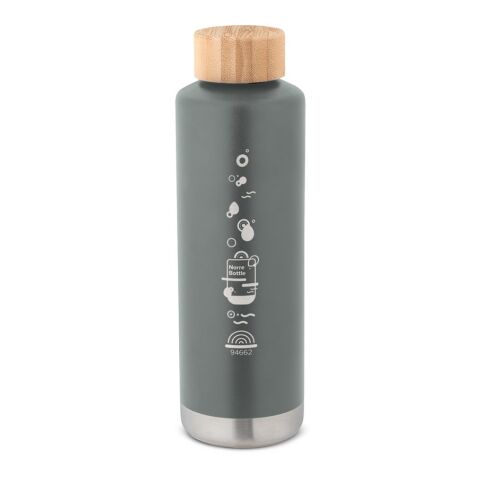 NORRE BOTTLE. Isolierflasche aus Edelstahl (36% recycelt) (640 mL) Schwarz | ohne Werbeanbringung | Nicht verfügbar | Nicht verfügbar | Nicht verfügbar