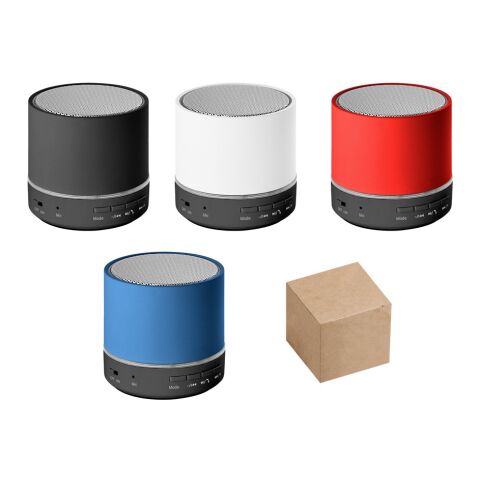 RE-PEREY. Lautsprecher mit 3W und 4h30m Akkulaufzeit aus Recyceltes ABS (100% rABS) Schwarz | ohne Werbeanbringung