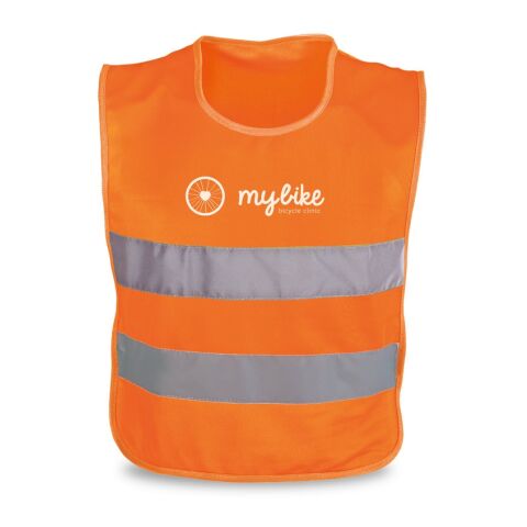 MIKE. Kinder Reflektorweste aus 100% Polyester Gelb | ohne Werbeanbringung | Nicht verfügbar | Nicht verfügbar | Nicht verfügbar