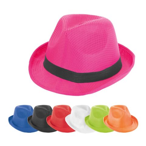 MANOLO. Hut aus PP Rosa | ohne Werbeanbringung