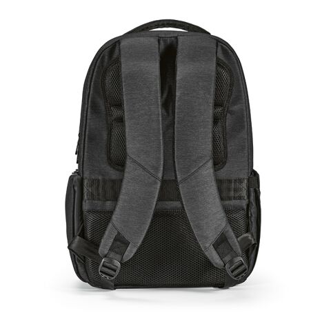 New York 20L Rucksack aus recy.Nylon und rPET. Laptops bis 17&quot; Schwarz | ohne Werbeanbringung | Nicht verfügbar | Nicht verfügbar | Nicht verfügbar