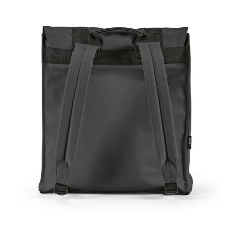 Edinburgh 22L Rucksack aus rPU und rPET. Laptops bis 17&quot; Schwarz | ohne Werbeanbringung | Nicht verfügbar | Nicht verfügbar | Nicht verfügbar