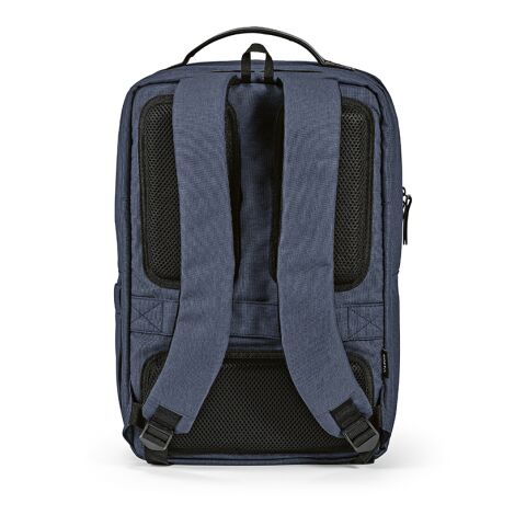 Oslo 20L Rucksack aus rPET. Wasserdichte Zippers.Laptops bis 17" Blau