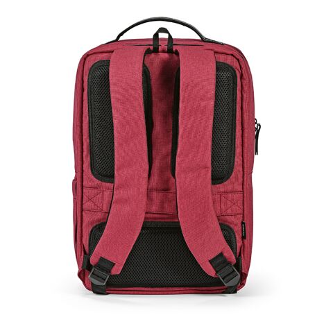 Oslo 20L Rucksack aus rPET. Wasserdichte Zippers.Laptops bis 17" Rot | ohne Werbeanbringung | Nicht verfügbar | Nicht verfügbar | Nicht verfügbar