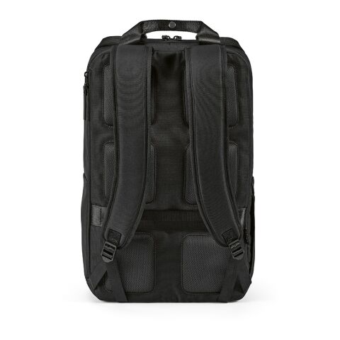 Bucharest 18L Rucksack aus rPET. Laptops bis 15.6&quot; Schwarz | ohne Werbeanbringung | Nicht verfügbar | Nicht verfügbar | Nicht verfügbar