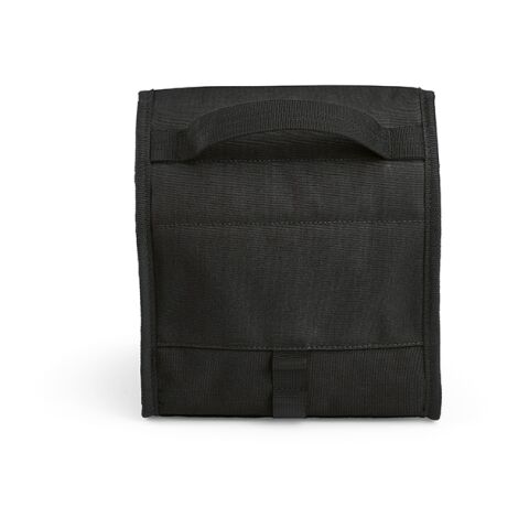 Reykjavik 9L Kühltasche, rPET mit Rollverschluss und Metall-G-Haken Schwarz | ohne Werbeanbringung | Nicht verfügbar | Nicht verfügbar | Nicht verfügbar