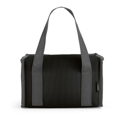 Florence M 5L Kühltasche,rPET. Mit thermoinjizierten Reißverschlüssen Schwarz | ohne Werbeanbringung | Nicht verfügbar | Nicht verfügbar | Nicht verfügbar