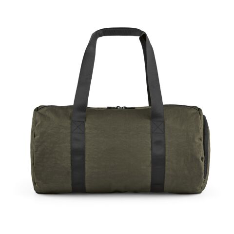 Barcelona Sporttasche 30L aus recy. Nylon. Mit separatem Schuhfach. Dunkelgrün