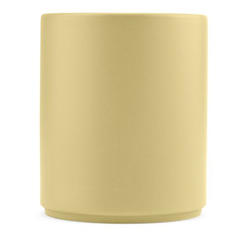 Tiber 350 Tasse aus Keramik, 340ml. Matte Oberfläche Pastelgelb | ohne Werbeanbringung | Nicht verfügbar | Nicht verfügbar | Nicht verfügbar