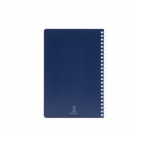 Horace A5 Spiralnotizbuch aus recy. PP. Softcover.70g/m². 160 Seiten. FSC®-zertifiziert. Marineblau