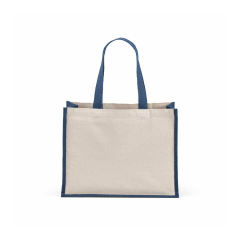 Maglic Einkaufstasche aus recy. Baumwolle und Jute, 300g/m² Marineblau