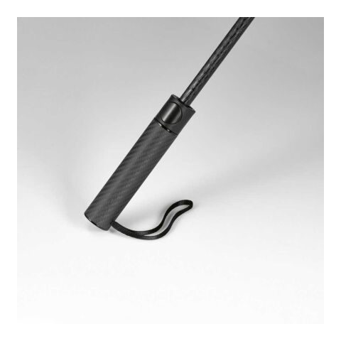 Jagger Golfschirm aus rPET, 30", sturmfest, automatische Öffnung Schwarz