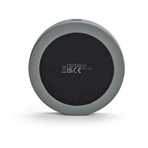 Lovelace Wireless Charger aus Kalkstein. 15 W. USB-C-Anschluss Grau | ohne Werbeanbringung | Nicht verfügbar | Nicht verfügbar | Nicht verfügbar