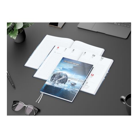 Wochenkalender vorne + Notizen hinten Note-Hybrid Ecken spitz Papier-Hardcover 4C-Quality | matt