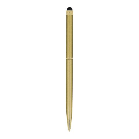 Sleek Stylus Executive Kugelschreiber gold | 1-farbiger Siebdruck | Schaft-Clipverlängerung | 15.00 mm x 38.00 mm